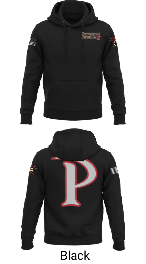 Hoodie, Patterson, Men's Basketball, Teamtime, Team time, sublimation, custom sports apparel, team uniforms, spirit wear, spiritwear, sports uniforms, custom shirts, team store, custom team store, fundraiser sports, apparel fundraiser