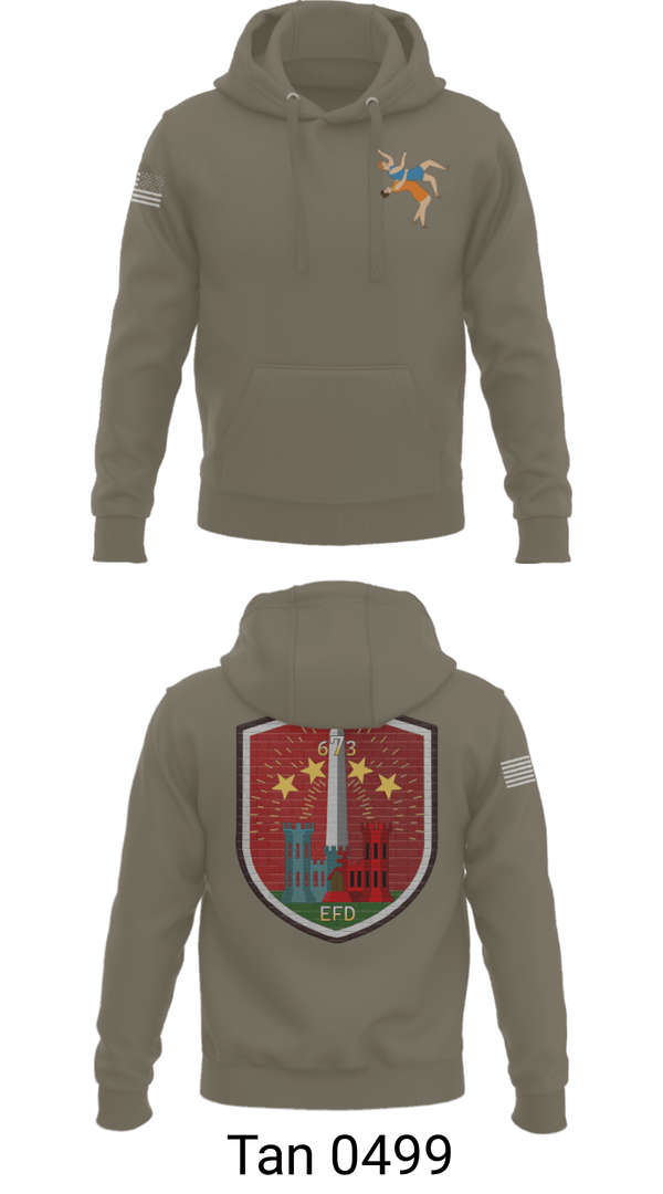 Hoodie, 673 EFD Vs. 134 FEST, Army, Teamtime, Team time, sublimation, custom sports apparel, team uniforms, spirit wear, spiritwear, sports uniforms, custom shirts, team store, custom team store, fundraiser sports, apparel fundraiser