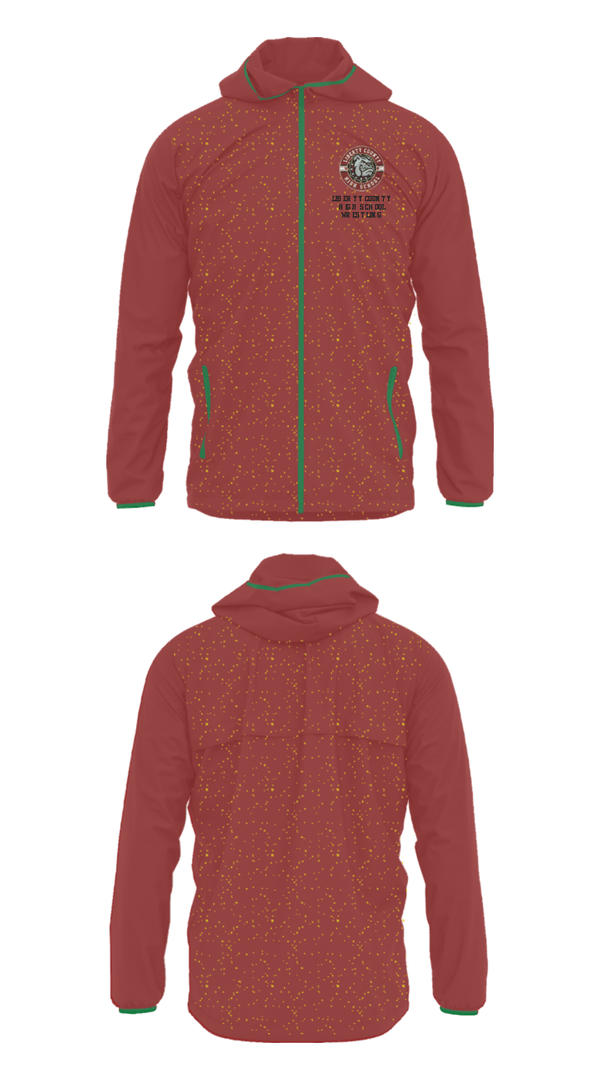 Windbreaker, Liberty County High School Wrestling, Wrestling, Teamtime, Team time, sublimation, custom sports apparel, team uniforms, spirit wear, spiritwear, sports uniforms, custom shirts, team store, custom team store, fundraiser sports, apparel fundraiser
