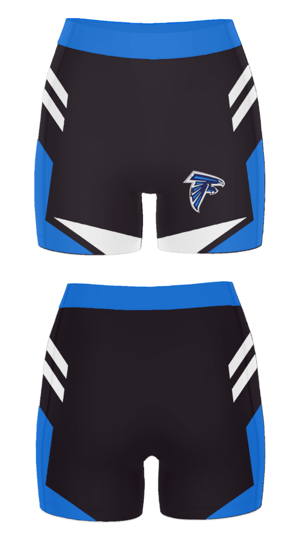 Women's Compression Shorts, Freeman High School, Spirit Store, Teamtime, Team time, sublimation, custom sports apparel, team uniforms, spirit wear, spiritwear, sports uniforms, custom shirts, team store, custom team store, fundraiser sports, apparel fundraiser