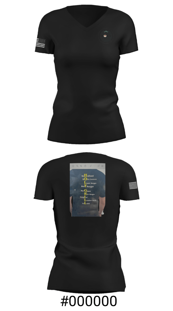 Women's Short Sleeve Vneck Shirt, Holy Grill, , Teamtime, Team time, sublimation, custom sports apparel, team uniforms, spirit wear, spiritwear, sports uniforms, custom shirts, team store, custom team store, fundraiser sports, apparel fundraiser