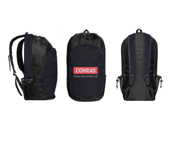 Gear Bag, Conrad Pressure Wash & Paint, , Teamtime, Team time, sublimation, custom sports apparel, team uniforms, spirit wear, spiritwear, sports uniforms, custom shirts, team store, custom team store, fundraiser sports, apparel fundraiser