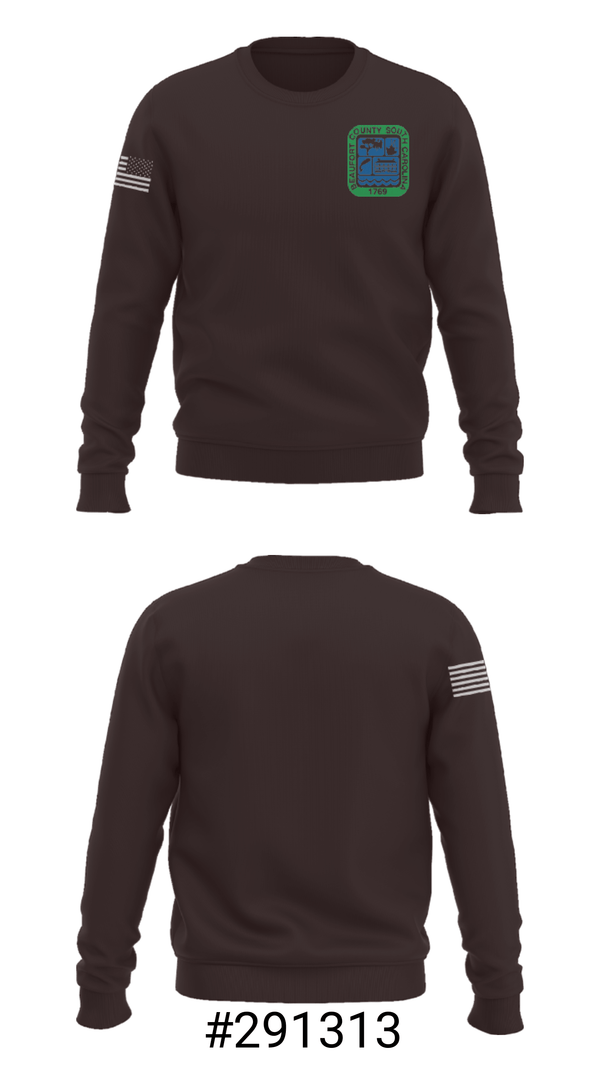 Crew Neck Sweatshirt, Beaufort County Fleet Management, , Teamtime, Team time, sublimation, custom sports apparel, team uniforms, spirit wear, spiritwear, sports uniforms, custom shirts, team store, custom team store, fundraiser sports, apparel fundraiser