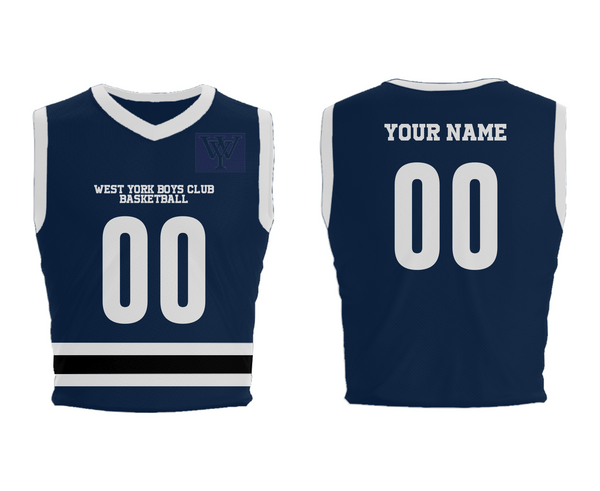 Mens Basketball Jersey, West York Boys Club Basketball, Men's Basketball, Teamtime, Team time, sublimation, custom sports apparel, team uniforms, spirit wear, spiritwear, sports uniforms, custom shirts, team store, custom team store, fundraiser sports, apparel fundraiser