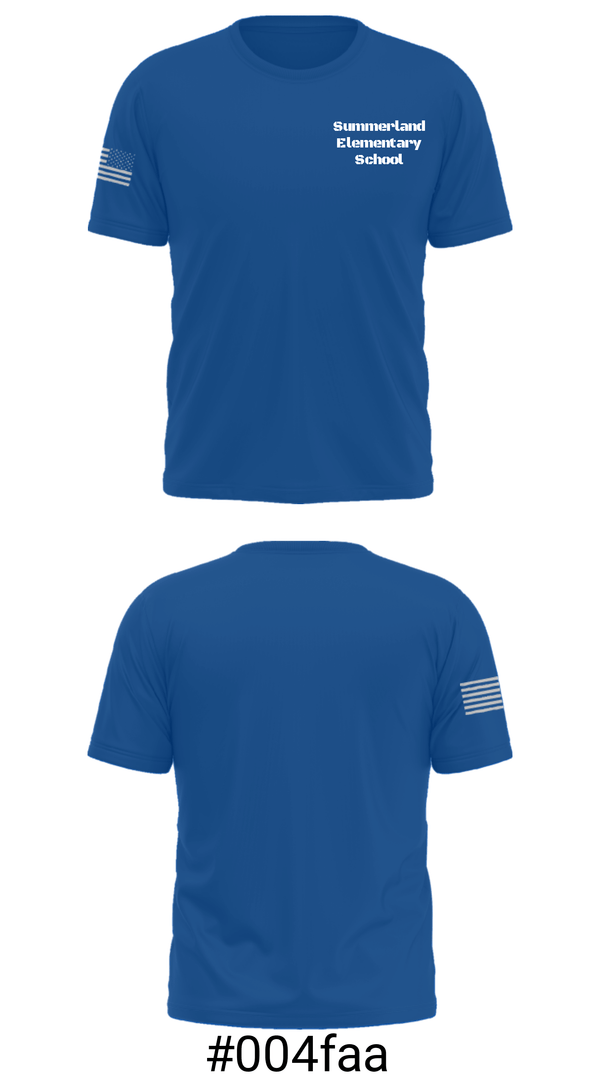Short Sleeve Performance Shirt, Summerland Elementary School, Spirit Store, Teamtime, Team time, sublimation, custom sports apparel, team uniforms, spirit wear, spiritwear, sports uniforms, custom shirts, team store, custom team store, fundraiser sports, apparel fundraiser