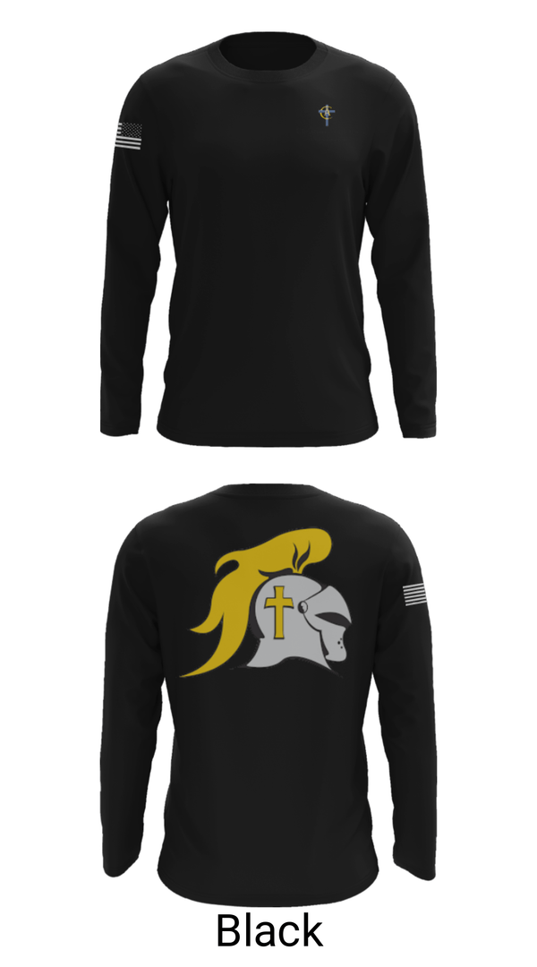 Long Sleeve Performance Shirt, Christian Academy of Indiana, Spirit Store, Teamtime, Team time, sublimation, custom sports apparel, team uniforms, spirit wear, spiritwear, sports uniforms, custom shirts, team store, custom team store, fundraiser sports, apparel fundraiser
