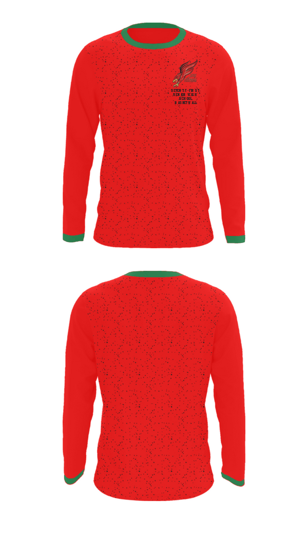 Long Sleeve Performance Shirt, Seventy-First Senior High School Basketball, Women's Basketball, Teamtime, Team time, sublimation, custom sports apparel, team uniforms, spirit wear, spiritwear, sports uniforms, custom shirts, team store, custom team store, fundraiser sports, apparel fundraiser