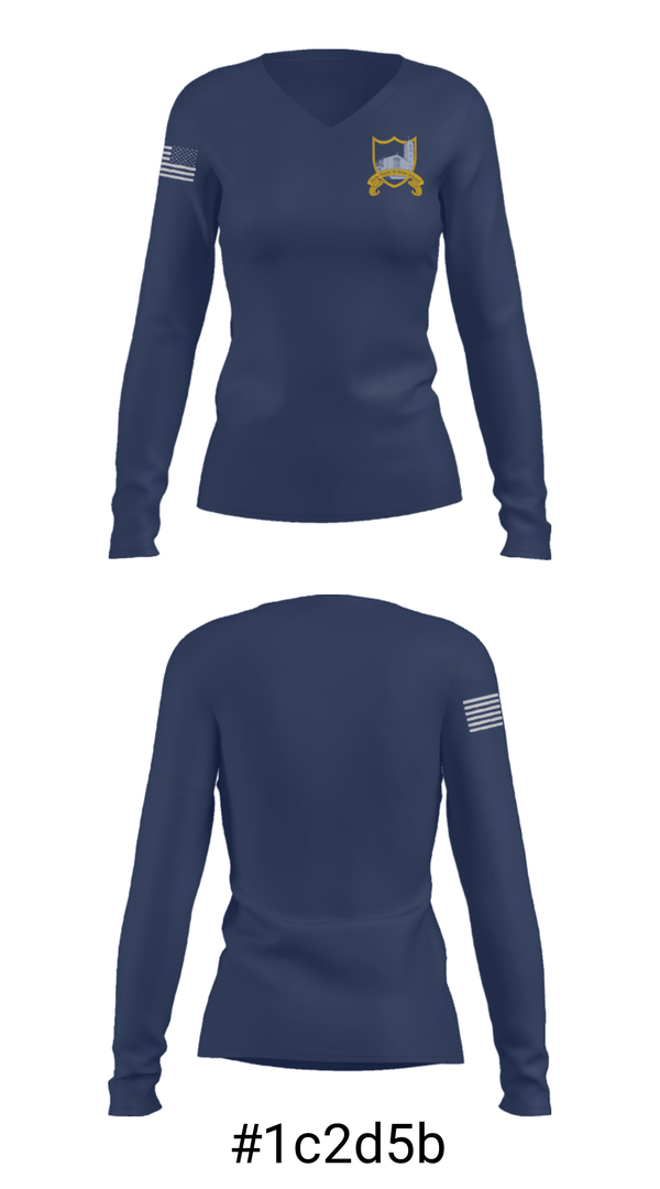 Women's Long Sleeve Vneck Shirt, Holy Name Of Jesus School, Spirit Store, Teamtime, Team time, sublimation, custom sports apparel, team uniforms, spirit wear, spiritwear, sports uniforms, custom shirts, team store, custom team store, fundraiser sports, apparel fundraiser