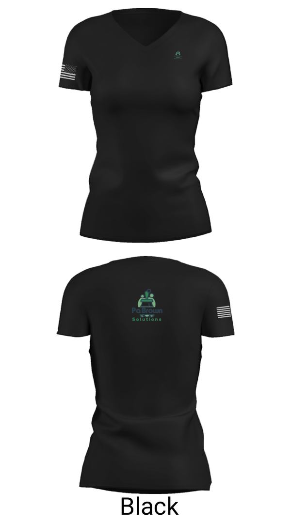 Women's Short Sleeve Vneck Shirt, Pa Brown Cleaning, Men's Soccer, Teamtime, Team time, sublimation, custom sports apparel, team uniforms, spirit wear, spiritwear, sports uniforms, custom shirts, team store, custom team store, fundraiser sports, apparel fundraiser