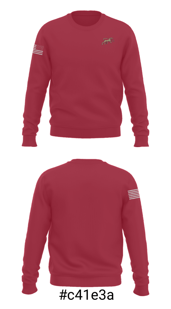 Crew Neck Sweatshirt, Pulaski County Middle School, Spirit Store, Teamtime, Team time, sublimation, custom sports apparel, team uniforms, spirit wear, spiritwear, sports uniforms, custom shirts, team store, custom team store, fundraiser sports, apparel fundraiser
