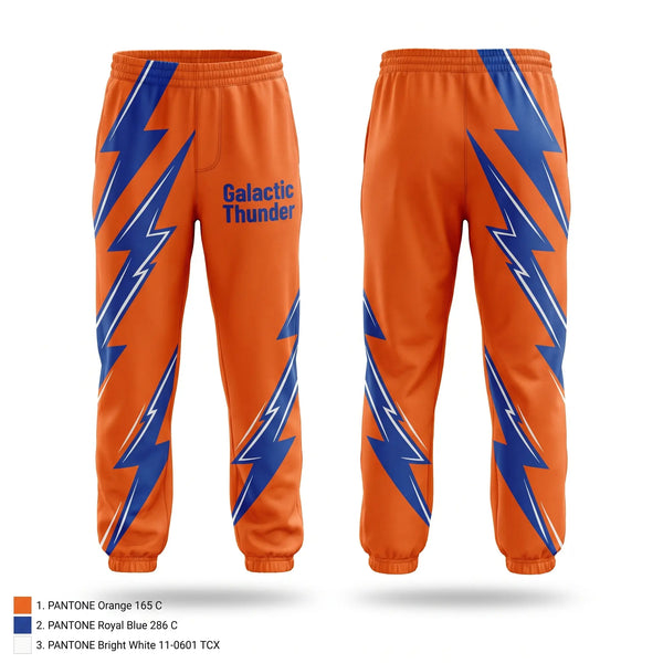 Sweatpants, Galactic Thunder, Men's Soccer, Teamtime, Team time, sublimation, custom sports apparel, team uniforms, spirit wear, spiritwear, sports uniforms, custom shirts, team store, custom team store, fundraiser sports, apparel fundraiser