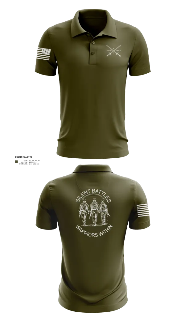 Short Sleeve Performance Polo, Silent Battles, , Teamtime, Team time, sublimation, custom sports apparel, team uniforms, spirit wear, spiritwear, sports uniforms, custom shirts, team store, custom team store, fundraiser sports, apparel fundraiser