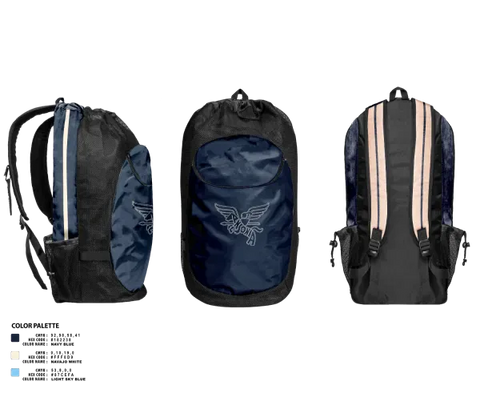 Gear Bag, Ansonia Chargers, Track & Field, Teamtime, Team time, sublimation, custom sports apparel, team uniforms, spirit wear, spiritwear, sports uniforms, custom shirts, team store, custom team store, fundraiser sports, apparel fundraiser