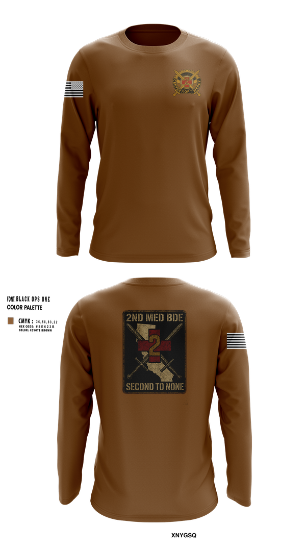Long Sleeve Performance Shirt, 2nd Medical BDE, Army, Teamtime, Team time, sublimation, custom sports apparel, team uniforms, spirit wear, spiritwear, sports uniforms, custom shirts, team store, custom team store, fundraiser sports, apparel fundraiser
