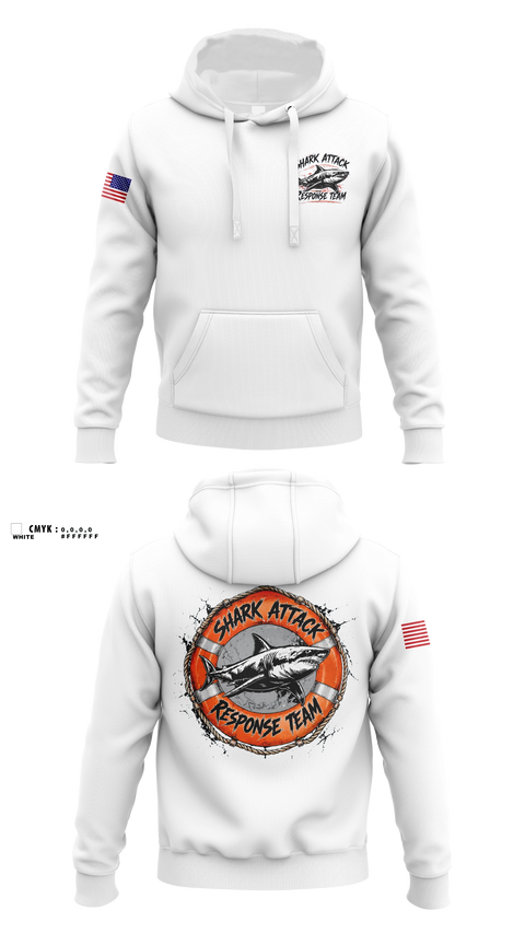 Hoodie, Shark Attack Response Team, , Teamtime, Team time, sublimation, custom sports apparel, team uniforms, spirit wear, spiritwear, sports uniforms, custom shirts, team store, custom team store, fundraiser sports, apparel fundraiser