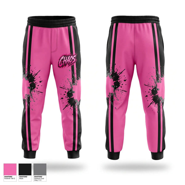 Sweatpants, Chaos, Softball, Teamtime, Team time, sublimation, custom sports apparel, team uniforms, spirit wear, spiritwear, sports uniforms, custom shirts, team store, custom team store, fundraiser sports, apparel fundraiser