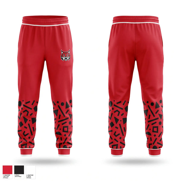 Sweatpants, Wildcats, Men's Soccer, Teamtime, Team time, sublimation, custom sports apparel, team uniforms, spirit wear, spiritwear, sports uniforms, custom shirts, team store, custom team store, fundraiser sports, apparel fundraiser
