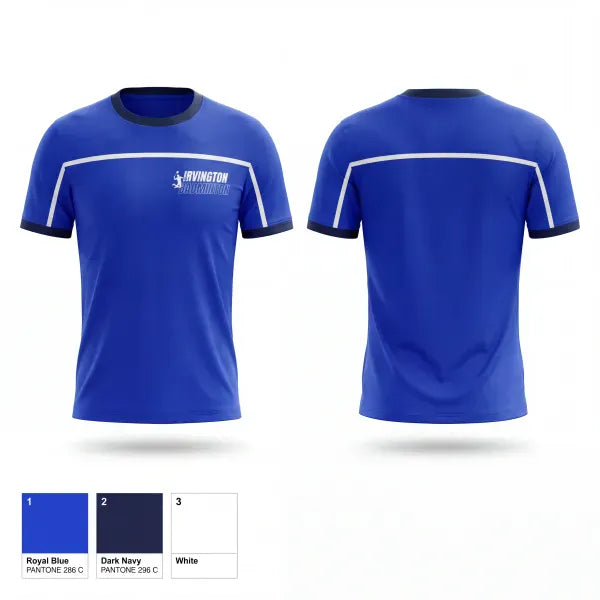 Short Sleeve Performance Shirt, Irvington High School Badminton, Spirit Store, Teamtime, Team time, sublimation, custom sports apparel, team uniforms, spirit wear, spiritwear, sports uniforms, custom shirts, team store, custom team store, fundraiser sports, apparel fundraiser