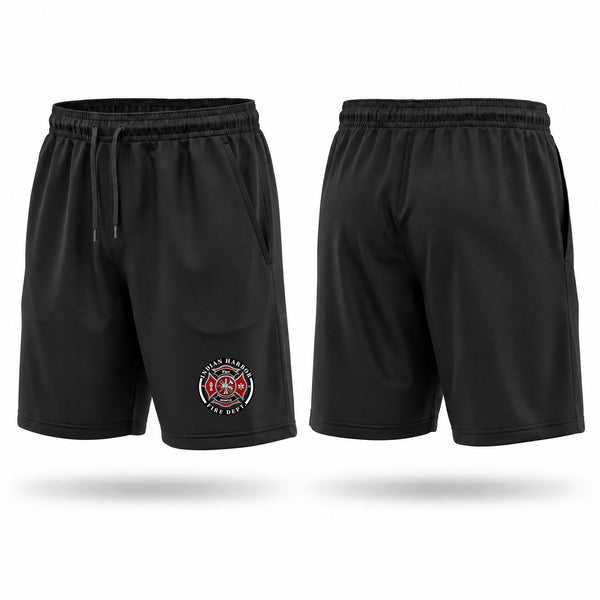 Athletic Shorts With Pockets, Indian Harbor Volunteer Fire Department, Fire Department, Teamtime, Team time, sublimation, custom sports apparel, team uniforms, spirit wear, spiritwear, sports uniforms, custom shirts, team store, custom team store, fundraiser sports, apparel fundraiser