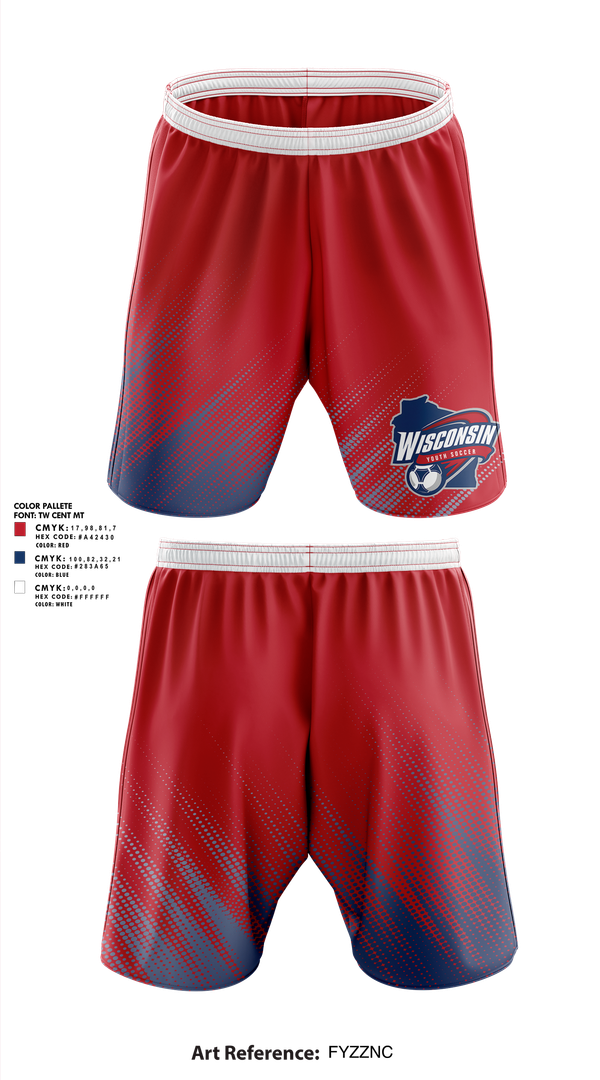 Athletic Shorts With Pockets, Wisconsin Youth Soccer Association, Men's Soccer, Teamtime, Team time, sublimation, custom sports apparel, team uniforms, spirit wear, spiritwear, sports uniforms, custom shirts, team store, custom team store, fundraiser sports, apparel fundraiser