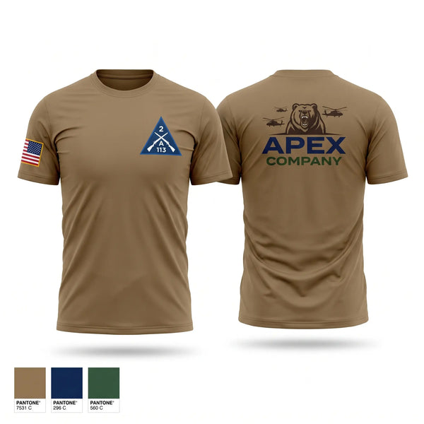 Short Sleeve Performance Shirt, A co 2/113th IN, National Guard, Teamtime, Team time, sublimation, custom sports apparel, team uniforms, spirit wear, spiritwear, sports uniforms, custom shirts, team store, custom team store, fundraiser sports, apparel fundraiser
