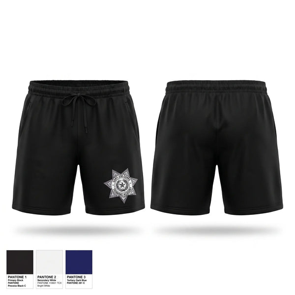 Athletic Shorts With Pockets, Gary Job Corps, Police, Teamtime, Team time, sublimation, custom sports apparel, team uniforms, spirit wear, spiritwear, sports uniforms, custom shirts, team store, custom team store, fundraiser sports, apparel fundraiser