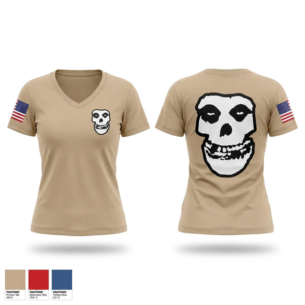 Womens Short Sleeve Vneck Shirt, 203rd ICTC, Army, Teamtime, Team time, sublimation, custom sports apparel, team uniforms, spirit wear, spiritwear, sports uniforms, custom shirts, team store, custom team store, fundraiser sports, apparel fundraiser