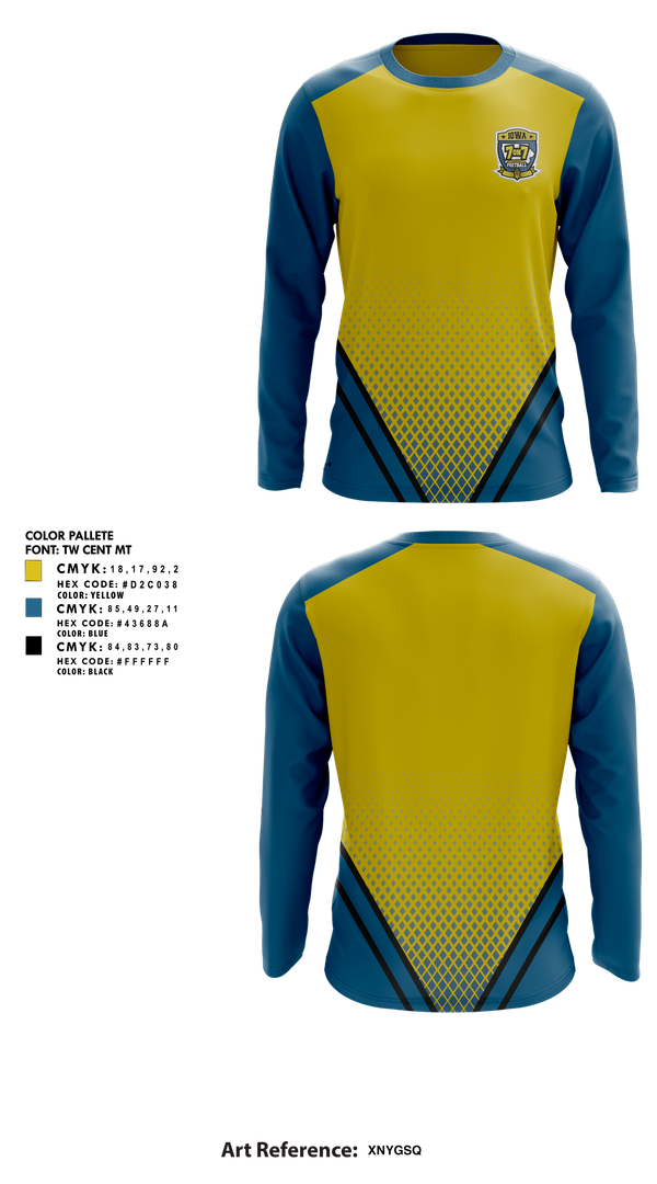 Long Sleeve Performance Shirt, Iowa 7v7 Football, , Teamtime, Team time, sublimation, custom sports apparel, team uniforms, spirit wear, spiritwear, sports uniforms, custom shirts, team store, custom team store, fundraiser sports, apparel fundraiser