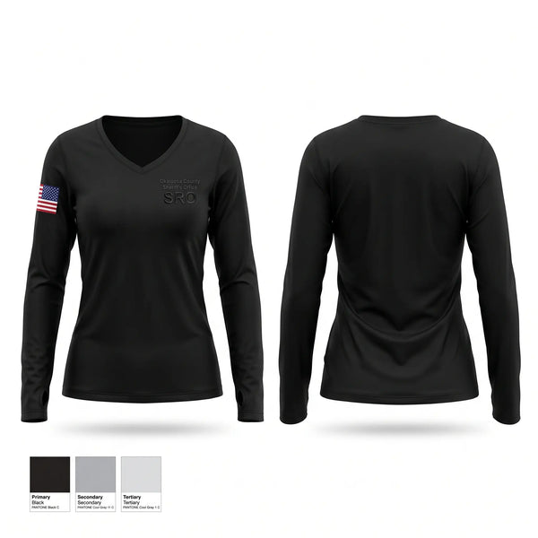 Old School Cotton Feel Shirt, Okaloosa County Sheriff’s Office SRO, Police, Teamtime, Team time, sublimation, custom sports apparel, team uniforms, spirit wear, spiritwear, sports uniforms, custom shirts, team store, custom team store, fundraiser sports, apparel fundraiser