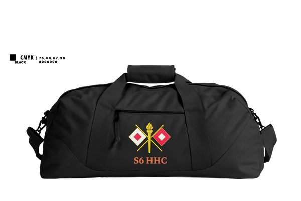 Duffle Bag, S6 HHC 3SFG(A), Army, Teamtime, Team time, sublimation, custom sports apparel, team uniforms, spirit wear, spiritwear, sports uniforms, custom shirts, team store, custom team store, fundraiser sports, apparel fundraiser