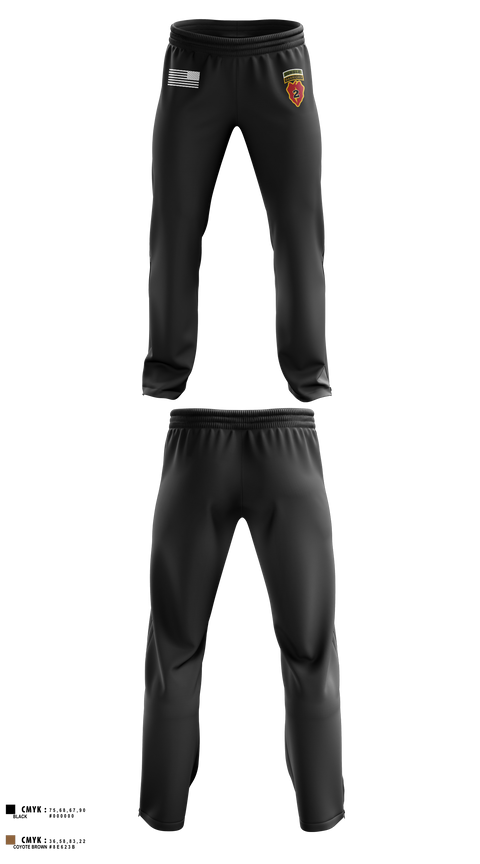 Sweatpants, H2F, 2nd Mobile Brigade, 25th Infantry Division, Army, Teamtime, Team time, sublimation, custom sports apparel, team uniforms, spirit wear, spiritwear, sports uniforms, custom shirts, team store, custom team store, fundraiser sports, apparel fundraiser