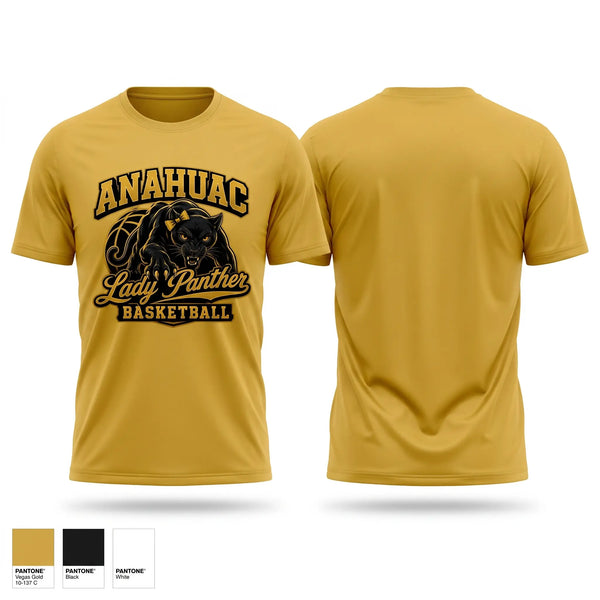 Short Sleeve Performance Shirt, Anahuac Lady Panthers, Women's Basketball, Teamtime, Team time, sublimation, custom sports apparel, team uniforms, spirit wear, spiritwear, sports uniforms, custom shirts, team store, custom team store, fundraiser sports, apparel fundraiser