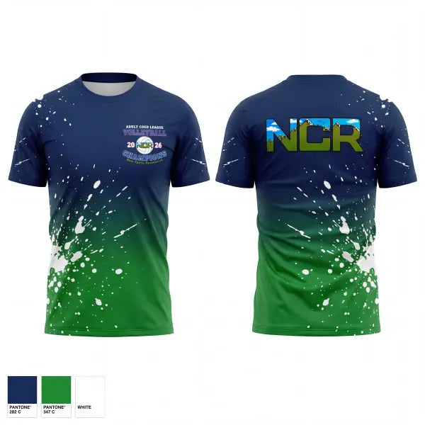 Short Sleeve Performance Shirt, NCR, Women's Volleyball, Teamtime, Team time, sublimation, custom sports apparel, team uniforms, spirit wear, spiritwear, sports uniforms, custom shirts, team store, custom team store, fundraiser sports, apparel fundraiser