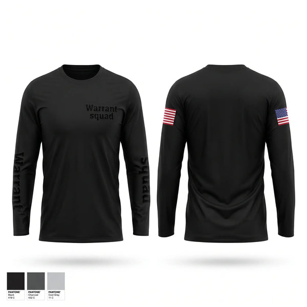 Long Sleeve Performance Shirt, Warrant squad, Police, Teamtime, Team time, sublimation, custom sports apparel, team uniforms, spirit wear, spiritwear, sports uniforms, custom shirts, team store, custom team store, fundraiser sports, apparel fundraiser