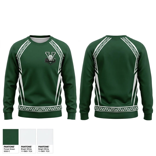 Crew Neck Sweatshirt, Venice High School Indians, Spirit Store, Teamtime, Team time, sublimation, custom sports apparel, team uniforms, spirit wear, spiritwear, sports uniforms, custom shirts, team store, custom team store, fundraiser sports, apparel fundraiser