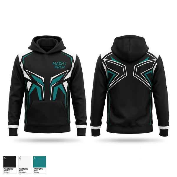 Hoodie, Mach 1 Prep, Track & Field, Teamtime, Team time, sublimation, custom sports apparel, team uniforms, spirit wear, spiritwear, sports uniforms, custom shirts, team store, custom team store, fundraiser sports, apparel fundraiser