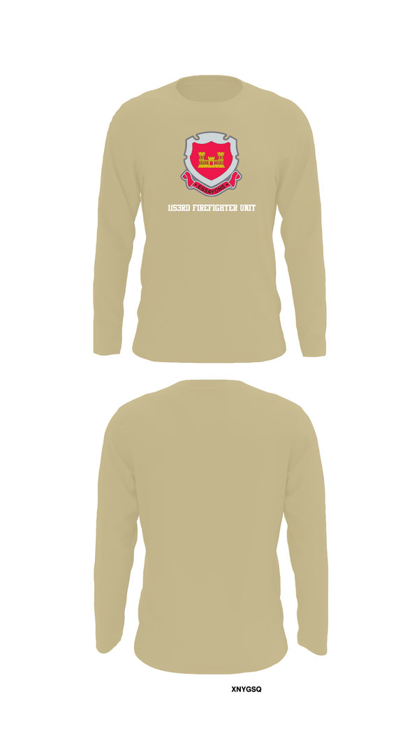 Long Sleeve Performance Shirt, 1153rd Firefighter Unit, , Teamtime, Team time, sublimation, custom sports apparel, team uniforms, spirit wear, spiritwear, sports uniforms, custom shirts, team store, custom team store, fundraiser sports, apparel fundraiser