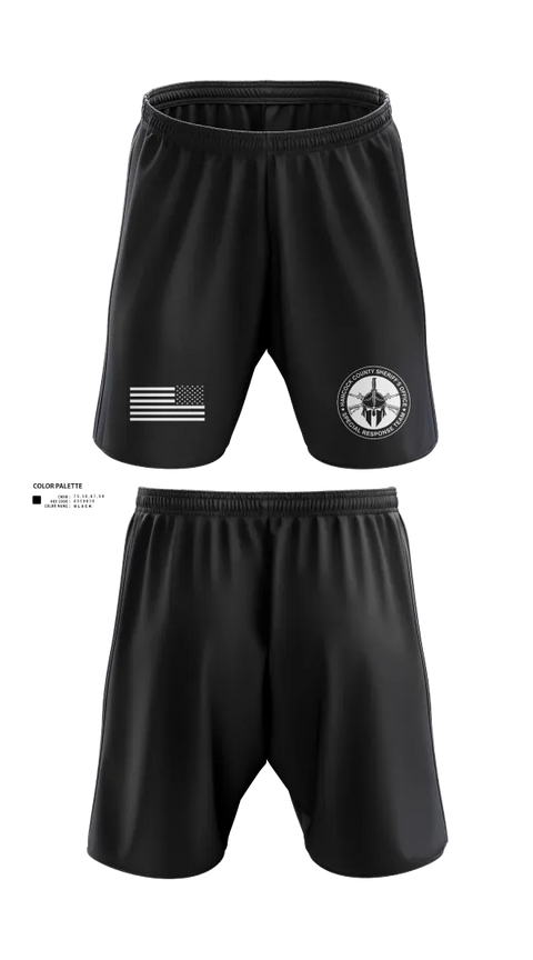 Athletic Shorts With Pockets, Hancock County Special Response Team, Police, Teamtime, Team time, sublimation, custom sports apparel, team uniforms, spirit wear, spiritwear, sports uniforms, custom shirts, team store, custom team store, fundraiser sports, apparel fundraiser