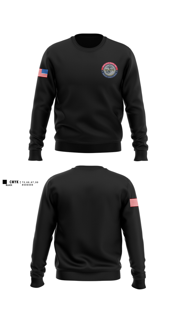 Crew Neck Sweatshirt, MCAS Miramar Emergency Dispatch, Marines, Teamtime, Team time, sublimation, custom sports apparel, team uniforms, spirit wear, spiritwear, sports uniforms, custom shirts, team store, custom team store, fundraiser sports, apparel fundraiser