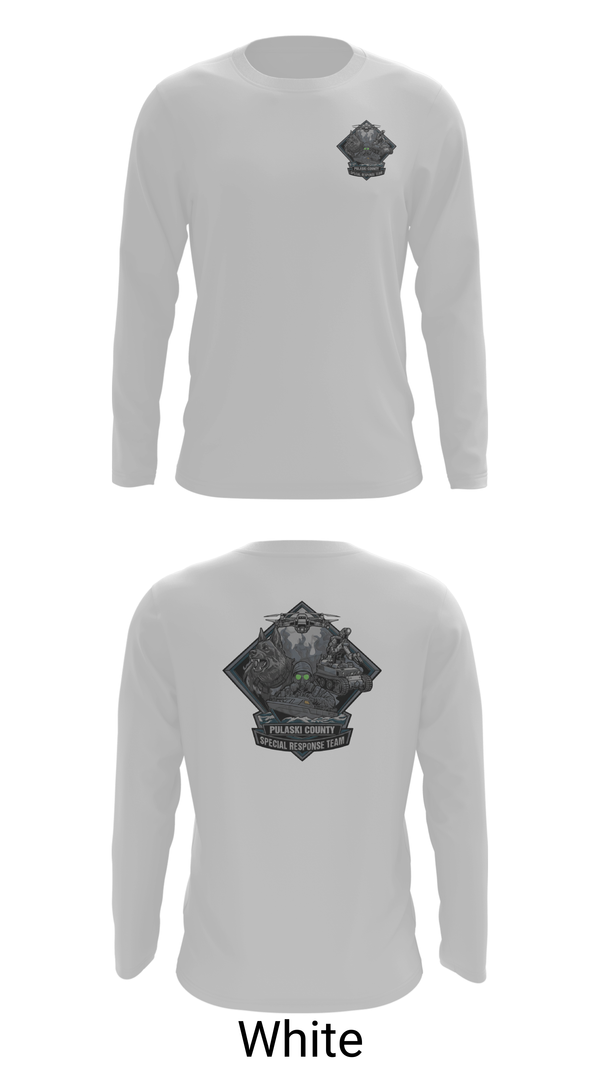 Long Sleeve Performance Shirt, Pulaski County SRT, Fire Department, Teamtime, Team time, sublimation, custom sports apparel, team uniforms, spirit wear, spiritwear, sports uniforms, custom shirts, team store, custom team store, fundraiser sports, apparel fundraiser