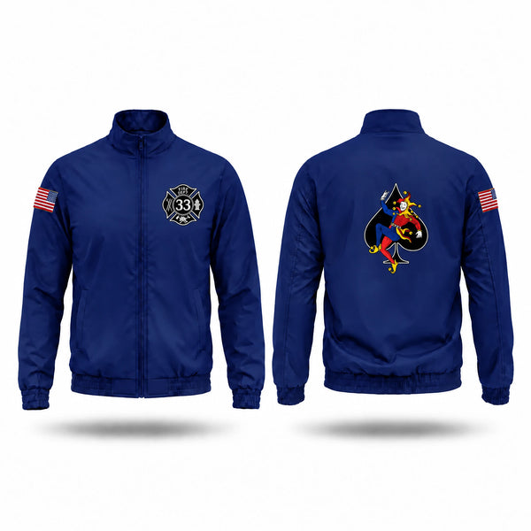 Windbreaker, 33, Fire Department, Teamtime, Team time, sublimation, custom sports apparel, team uniforms, spirit wear, spiritwear, sports uniforms, custom shirts, team store, custom team store, fundraiser sports, apparel fundraiser