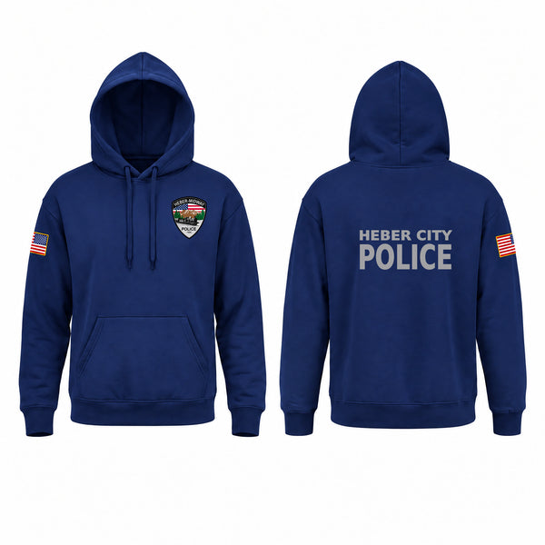 Hoodie, Heber City Police Department, Police, Teamtime, Team time, sublimation, custom sports apparel, team uniforms, spirit wear, spiritwear, sports uniforms, custom shirts, team store, custom team store, fundraiser sports, apparel fundraiser