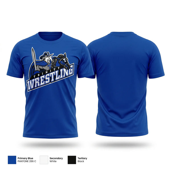 Short Sleeve Performance Shirt, Trinity High School Wrestling, Wrestling, Teamtime, Team time, sublimation, custom sports apparel, team uniforms, spirit wear, spiritwear, sports uniforms, custom shirts, team store, custom team store, fundraiser sports, apparel fundraiser
