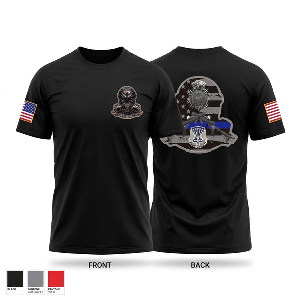 Old School Cotton Feel Shirt, RDF Chemical Munitions Team, Police, Teamtime, Team time, sublimation, custom sports apparel, team uniforms, spirit wear, spiritwear, sports uniforms, custom shirts, team store, custom team store, fundraiser sports, apparel fundraiser