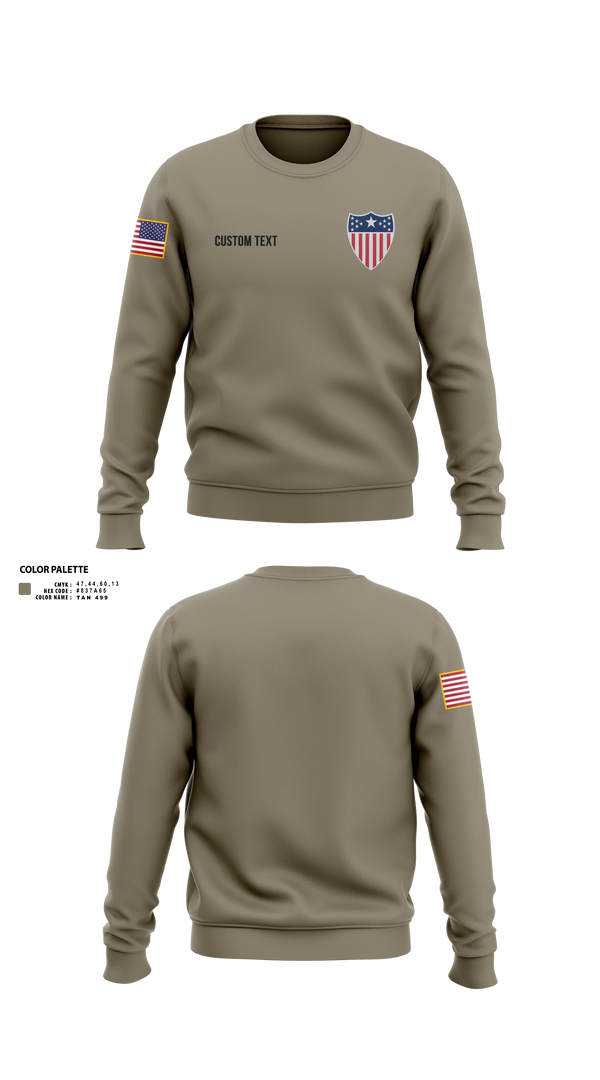 Crew Neck Sweatshirt, 38th RSG, Army, Teamtime, Team time, sublimation, custom sports apparel, team uniforms, spirit wear, spiritwear, sports uniforms, custom shirts, team store, custom team store, fundraiser sports, apparel fundraiser