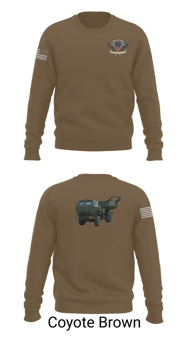Crew Neck Sweatshirt, 182nd Field Artillery, Army, Teamtime, Team time, sublimation, custom sports apparel, team uniforms, spirit wear, spiritwear, sports uniforms, custom shirts, team store, custom team store, fundraiser sports, apparel fundraiser