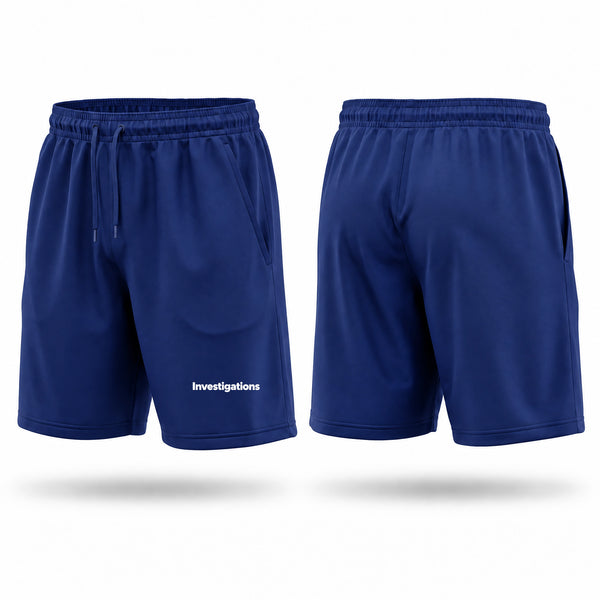 Athletic Shorts With Pockets, Investigations, Police, Teamtime, Team time, sublimation, custom sports apparel, team uniforms, spirit wear, spiritwear, sports uniforms, custom shirts, team store, custom team store, fundraiser sports, apparel fundraiser