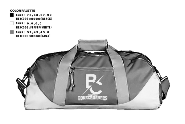 Duffle Bag, Sinton Bonecrushers, , Teamtime, Team time, sublimation, custom sports apparel, team uniforms, spirit wear, spiritwear, sports uniforms, custom shirts, team store, custom team store, fundraiser sports, apparel fundraiser