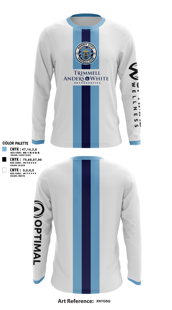 Long Sleeve Performance Shirt, Derby City FC, Men's Soccer, Teamtime, Team time, sublimation, custom sports apparel, team uniforms, spirit wear, spiritwear, sports uniforms, custom shirts, team store, custom team store, fundraiser sports, apparel fundraiser