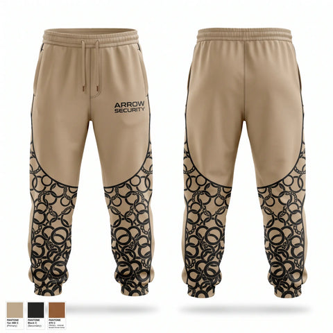 Sweatpants, ARROW SECURITY, , Teamtime, Team time, sublimation, custom sports apparel, team uniforms, spirit wear, spiritwear, sports uniforms, custom shirts, team store, custom team store, fundraiser sports, apparel fundraiser